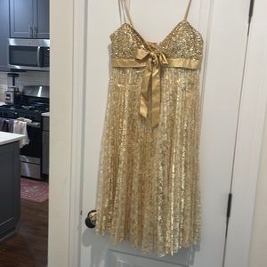 Jovani Gold Formal Dress